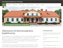 Tablet Screenshot of hemvarnsgarden.com